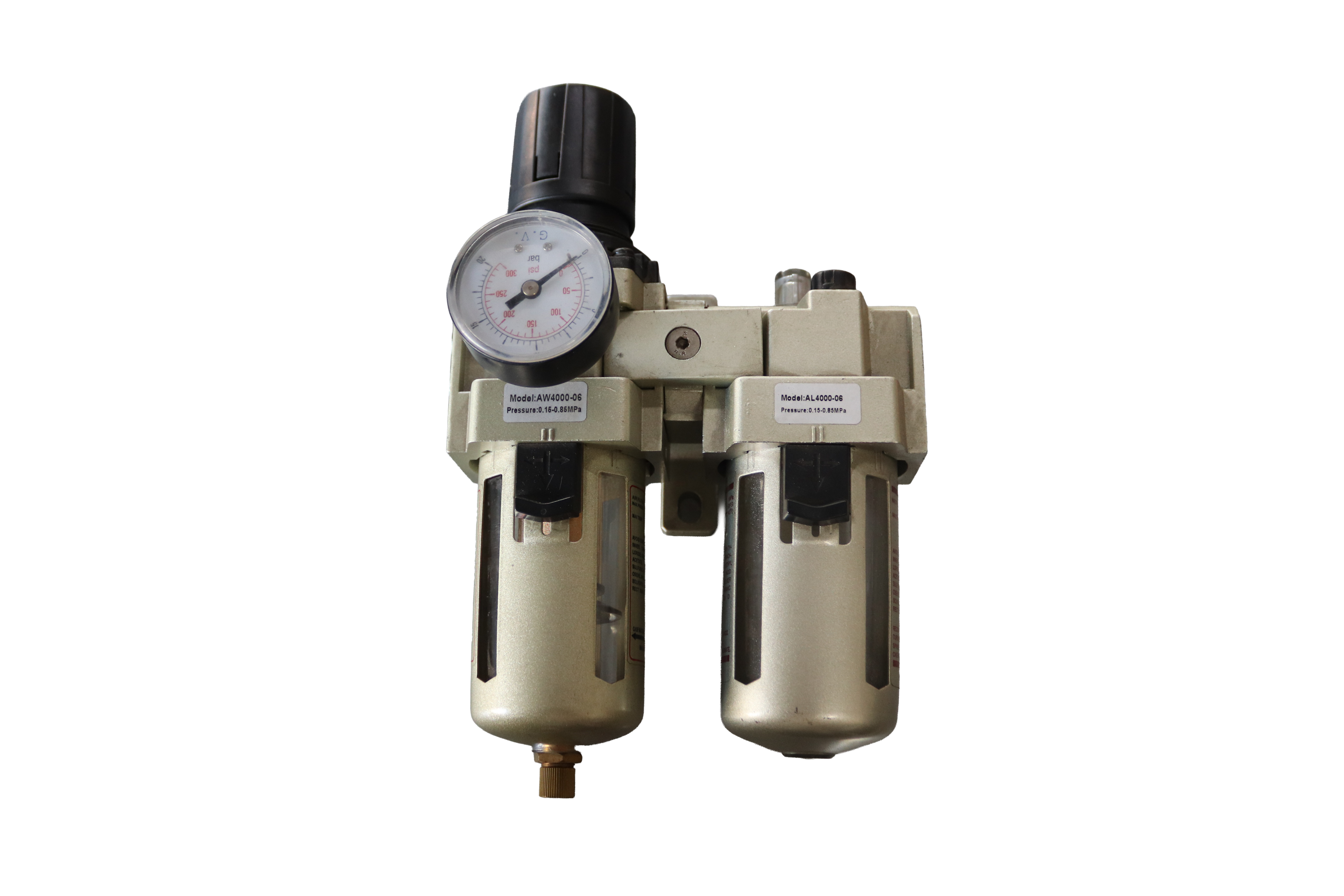 FRL (Filtro + Regulador + Lubricador) Para Aire