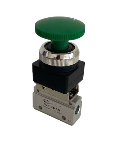 valvula lineal mini boton pulsador de 3 vias