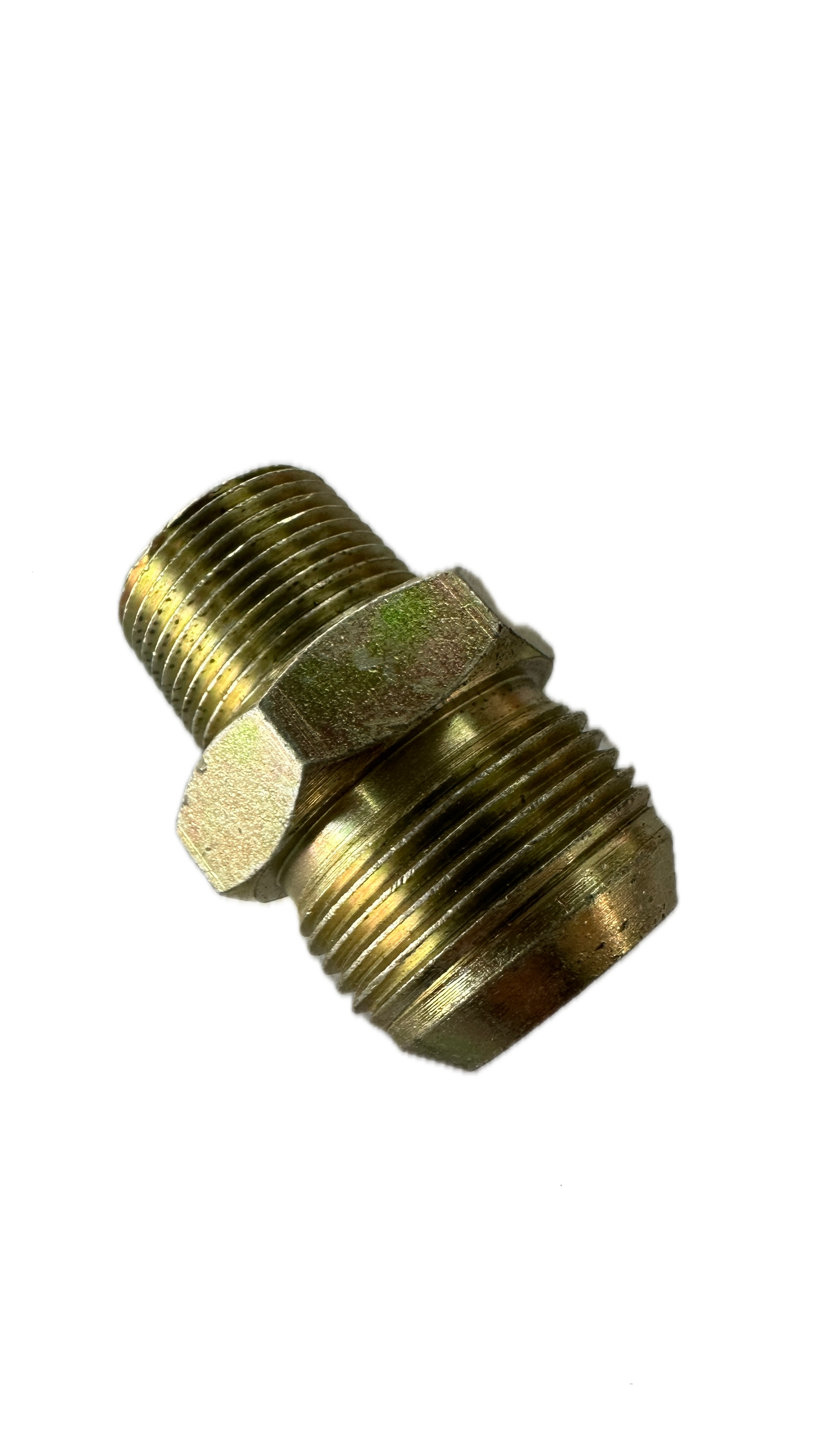 Adaptador Conector Macho UNF JIC (37°) a Macho Gas (BSP)