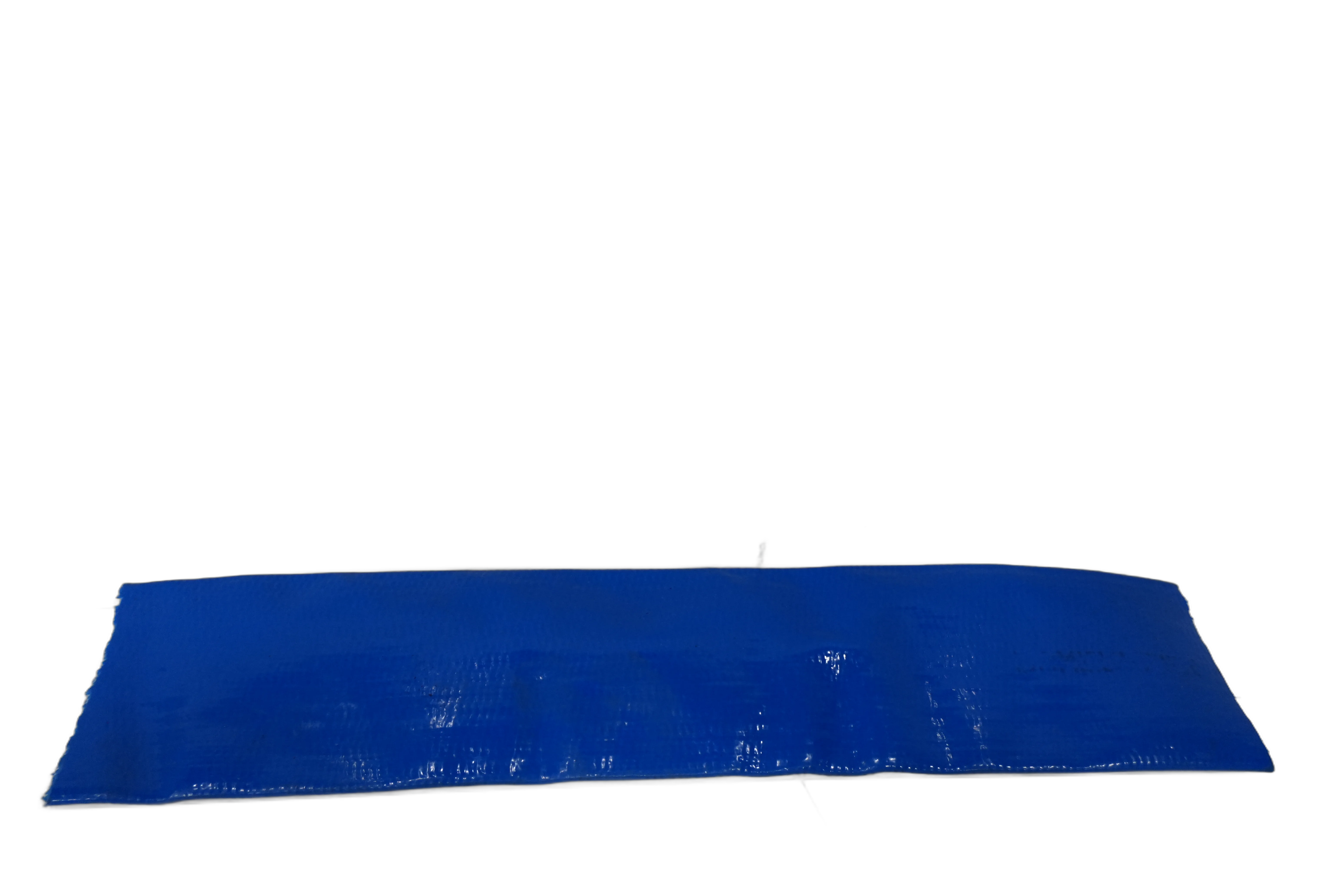 Manga plana PVC azul