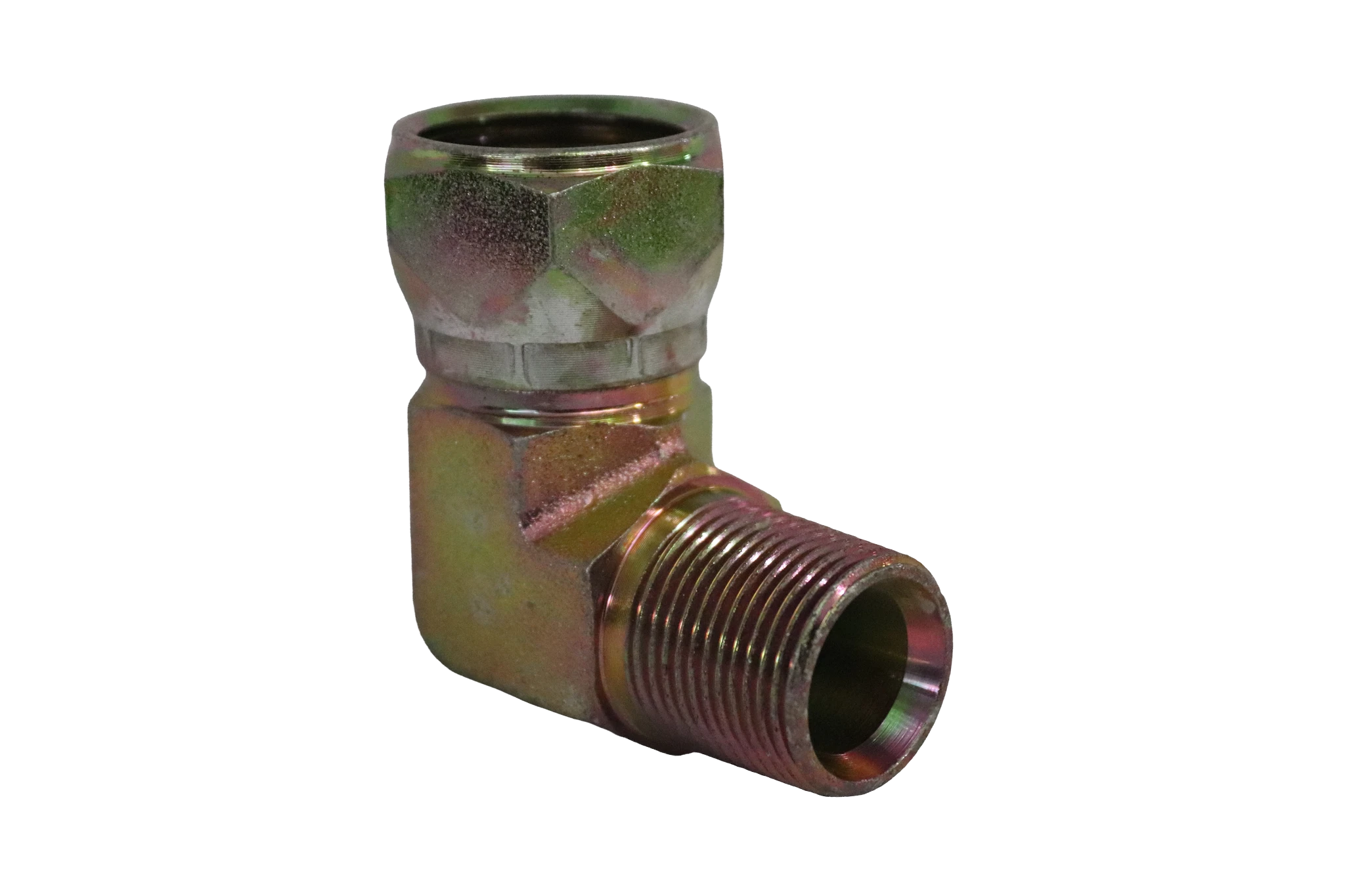 Codo 90° HG JIC × macho NPT