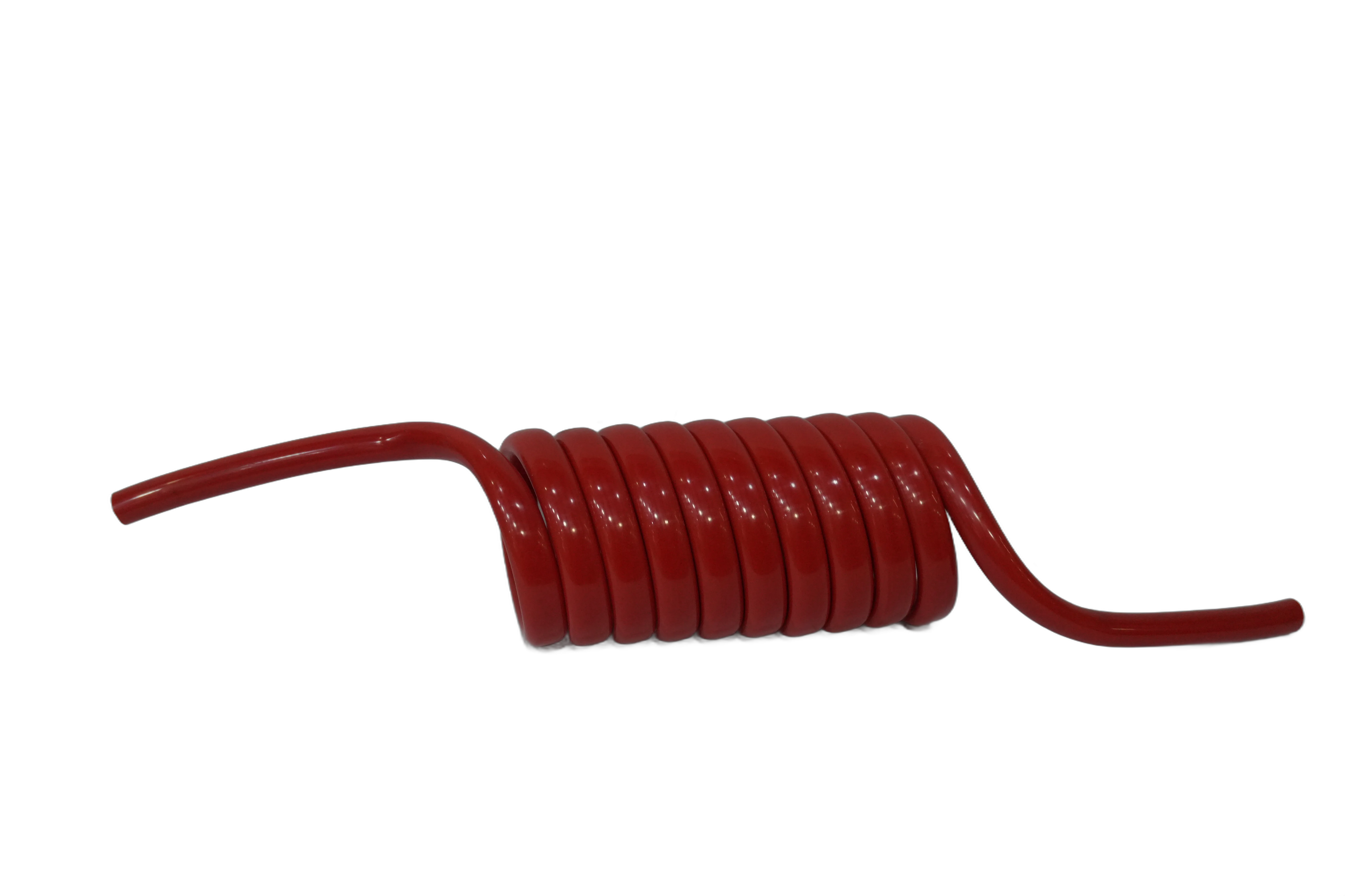 Tubo espiralado de poliuretano (azul/rojo)