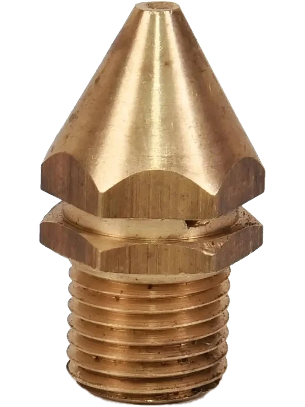 Pico Destapa Cañerías Para Hidrolavadora Rosca 1/4 Bronce